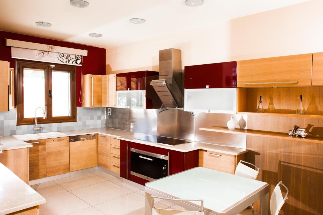 Grand Villa Santorini إيميروفيغلي المظهر الخارجي الصورة
