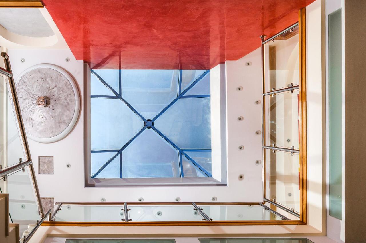Grand Villa Santorini إيميروفيغلي المظهر الخارجي الصورة